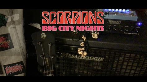 Scorpions Big City Nights-Bass Guitar cover INSANE GENX DAD JAMS! - YouTube