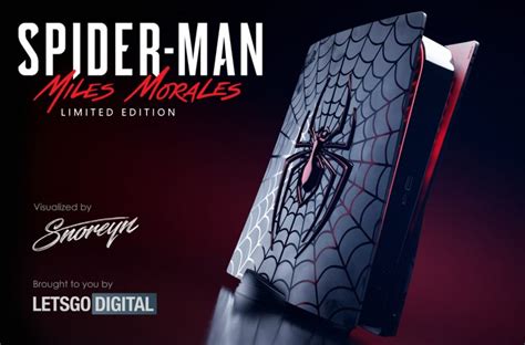 Limited Edition Sony PlayStation 5 Spider-Man Miles Morales Console ...