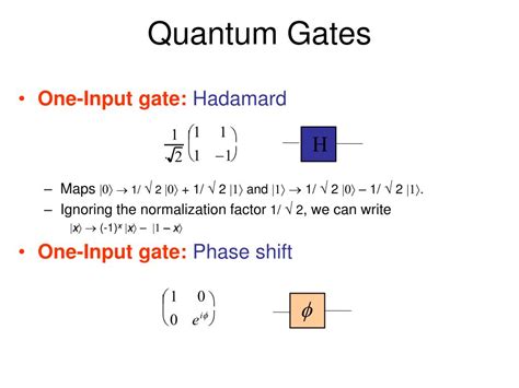 PPT - From Quantum Gates to Quantum Learning: recent research and open ...