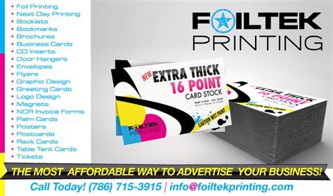 Full Color Flyers - Cheap, Professional Printing and Fast Turnaround - Foiltek Printing