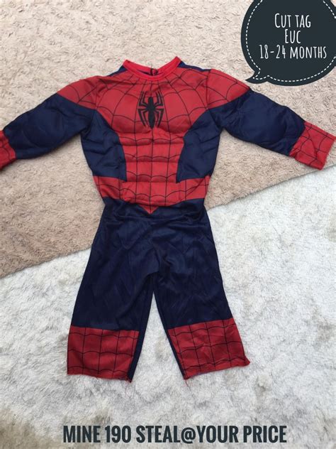 Spider man costume on Carousell