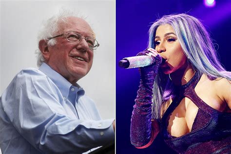 Bernie Sanders Meets Cardi B - XXL