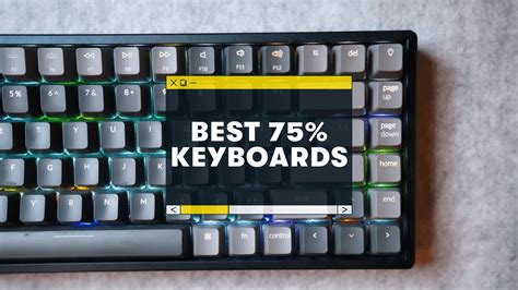 The 9 Best 75% Mechanical Keyboards (for 2023)