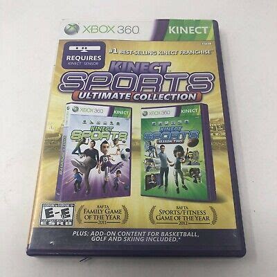 Kinect Sports Ultimate Collection Microsoft Xbox 360, 2012 Game - 2 ...