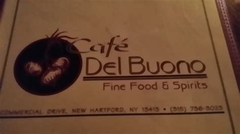 Dinner At Cafe Del Buono