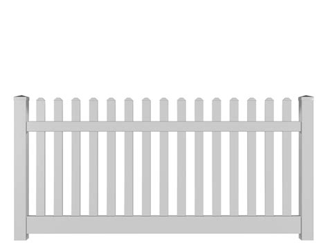 White Plastic Picket Fence for Hire - 6' x 3' - BE Event Hire