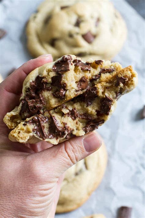 Bakery Style Giant Chocolate Chip Cookie Recipe - Taste and Tell