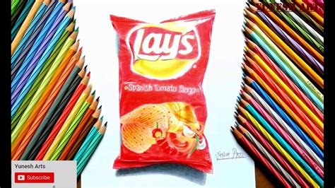 Lays Chips Drawing