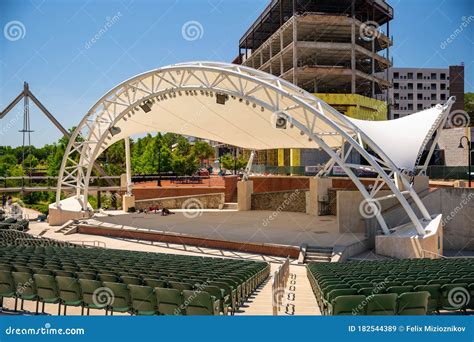 Capital City Amphitheater Cascades Park Tallahassee FL Stock Image - Image of capital, seats ...