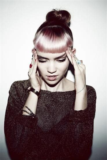 Grimes: Visions - LARGE PROMO POSTER, PIC AS SHOWN. Norman Records UK