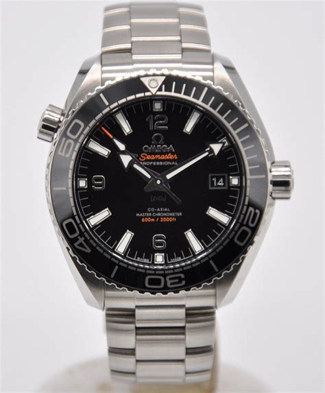 FS: Omega Seamaster Planet Ocean Ceramic 43.5 Black 21530442101001 ...