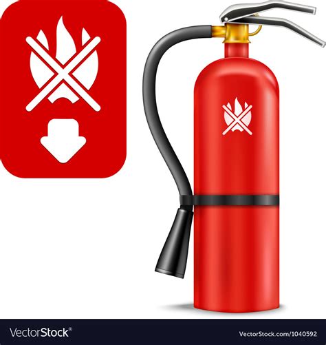 Fire Extinguisher Royalty Free Vector Image - VectorStock