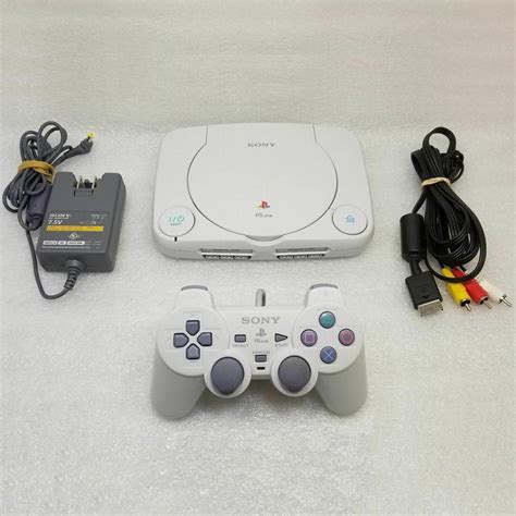 SONY PSone PlayStation 1 PS1 Slim Mini Console System CLEAN IN/OUT ...