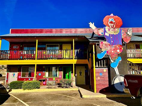 Allegedly Haunted, Would You Stay in This Clown Themed Motel?