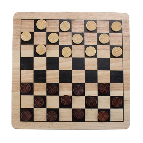 Wooden Draughts Game ---- wooden checkers game