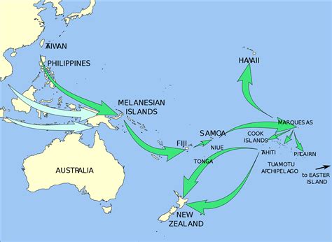 Map of Oceania