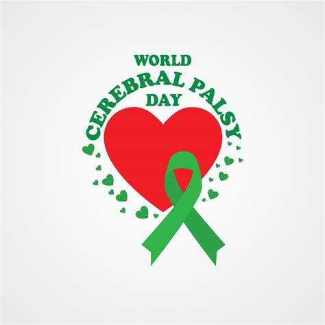 world cerebral palsy day concept. good for world cerebral palsy day celebration. vector ...