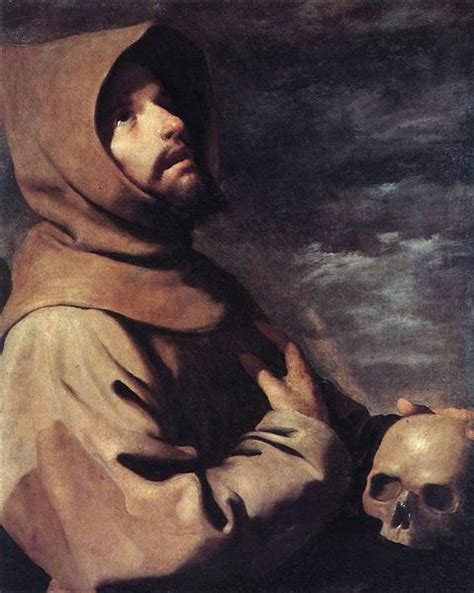 St. Francis, 1660 - Francisco de Zurbaran - WikiArt.org