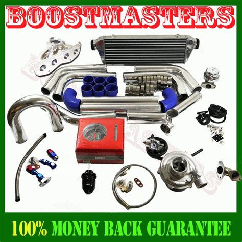 T3/T4 Turbo Kit 02-09 Toyota Camry Cast Iron Stainless Steel Turbo ...