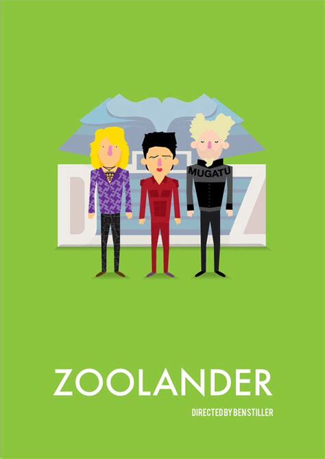 Zoolander minimal movie poster | Movie posters minimalist, Cartoon ...