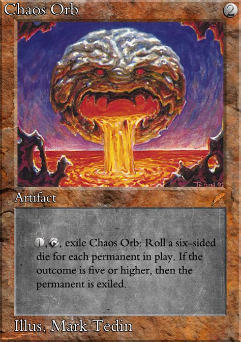 MTG: "New-Classic" Chaos Orb by Ni9hth4wk on DeviantArt