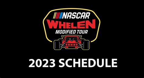 NASCAR Whelen Modified Tour announces 2023 schedule - Yahoo Sports