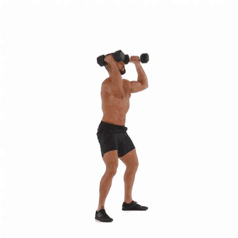 How to Do the Dumbbell Squat and Press | Men's Health