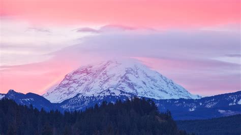 Mount Rainier Sunrise Washington 4k sunrise wallpapers, nature ...