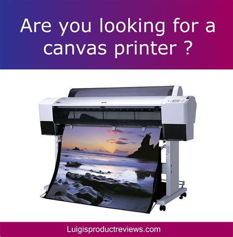 Canvas Printers | Printer, Best printers, Canvas