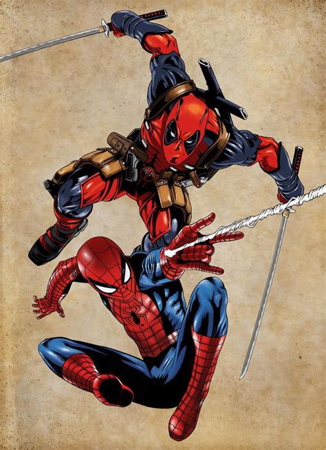 Deadpool Vs Spiderman Comic