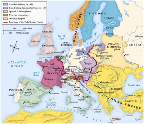16th Century Geopolitical Map Of Europe Map - Bank2home.com