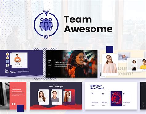 Team Awesome - Team Member Showcase WordPress Plugin :: Behance