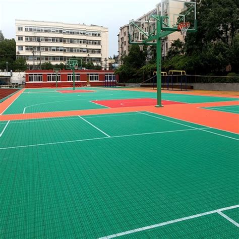 Outdoor Sport court tiles for basketball or Multi-Court