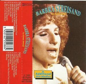 Barbra Streisand - 14 Great Songs (1990, Cassette) | Discogs