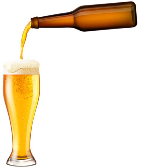 Beer PNG Clip Art | Beer, Drinking beer, Alcohol bottles