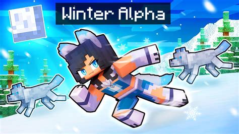 Aphmau is the WINTER ALPHA Werewolf In Minecraft! - Minecraft videos