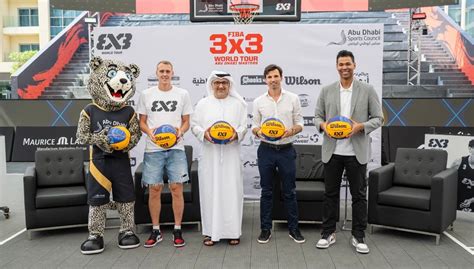 FIBA 3x3 World Tour Abu Dhabi Masters 2023 unveils New Wilson Game Ball Ahead of 2024 Season ...