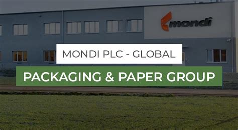 Mondi plc: Global Leaders in Sustainability and Environmental Affairs ...