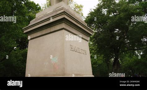 Alexander hamilton statue central park Stock Videos & Footage - HD and ...