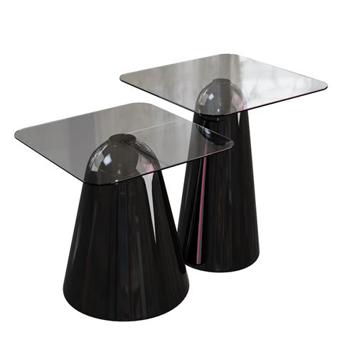 Black Glass Coffee Table • iMeshh