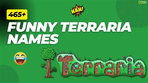495+ Funny Terraria Names [Cool, Best & Unique] - Names Crunch
