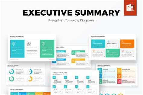 Executive Summary PowerPoint Slides Afbeelding door Slidelisting · Creative Fabrica