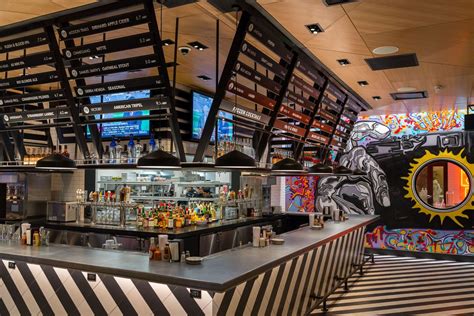 Get Graphic Inside the New Black Tap Craft Burgers & Beer - Eater Vegas