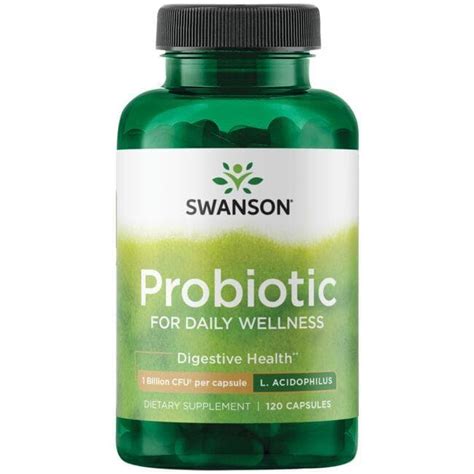 Best Daily Probiotic Supplement - Swanson Health Products