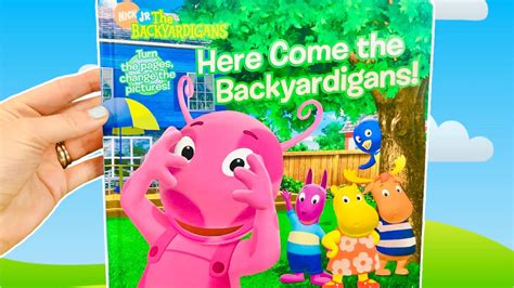 Here Come The BACKYARDIGANS Fuzzy Story Book Reading Aloud Along Learning For Kids Videos Nick ...