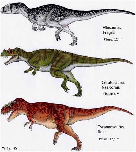 Ceratosaurus Vs Tyrannosaurus Rex