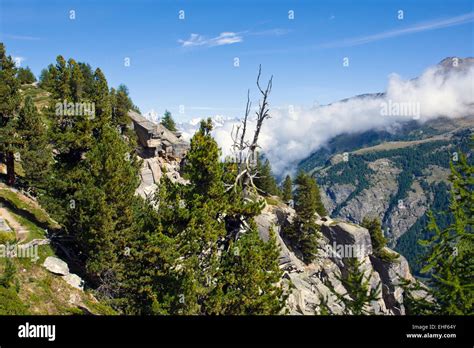 Scenery in the swiss alps Stock Photo - Alamy