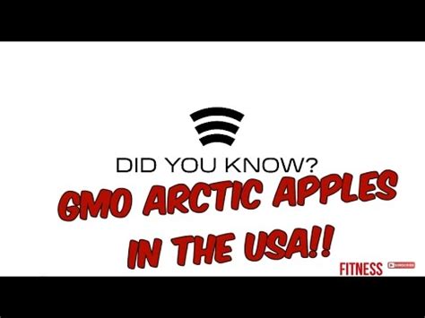 GMO ARCTIC APPLES GET's APPROVED BY USDA!!! - YouTube