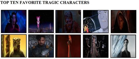 My Top Ten Favorite Tragic Characters by leahk90 on DeviantArt