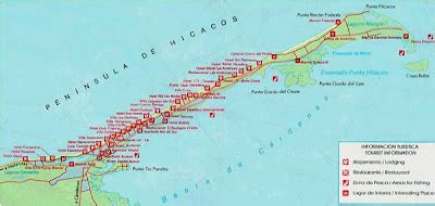 VARADERO CUBA: VARADERO MAP